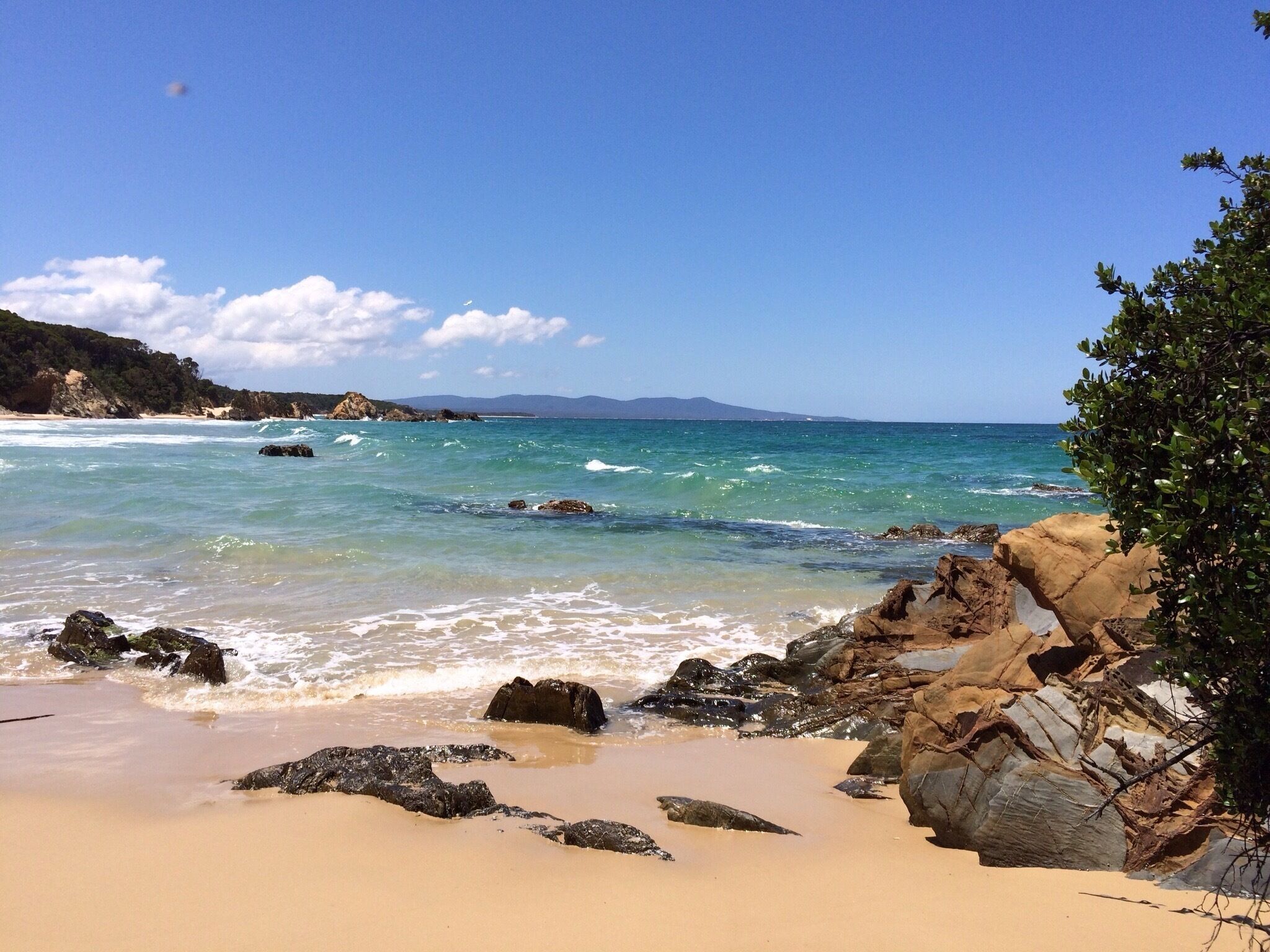 "Secret Beach"
#HolidayMemory from last Summer's #roadtrip to Mallacoota in far eastern Victoria.
Spent a beautiful day here and pretty much had the place to ourselves!
The beach is on the edge of the Croajingolong #NationalPark.
#iPhone5s
#Blue
#outdoors in Australia