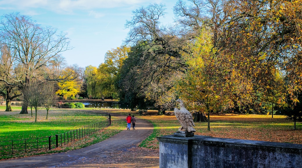 Osterley Park grounds view from the house, London