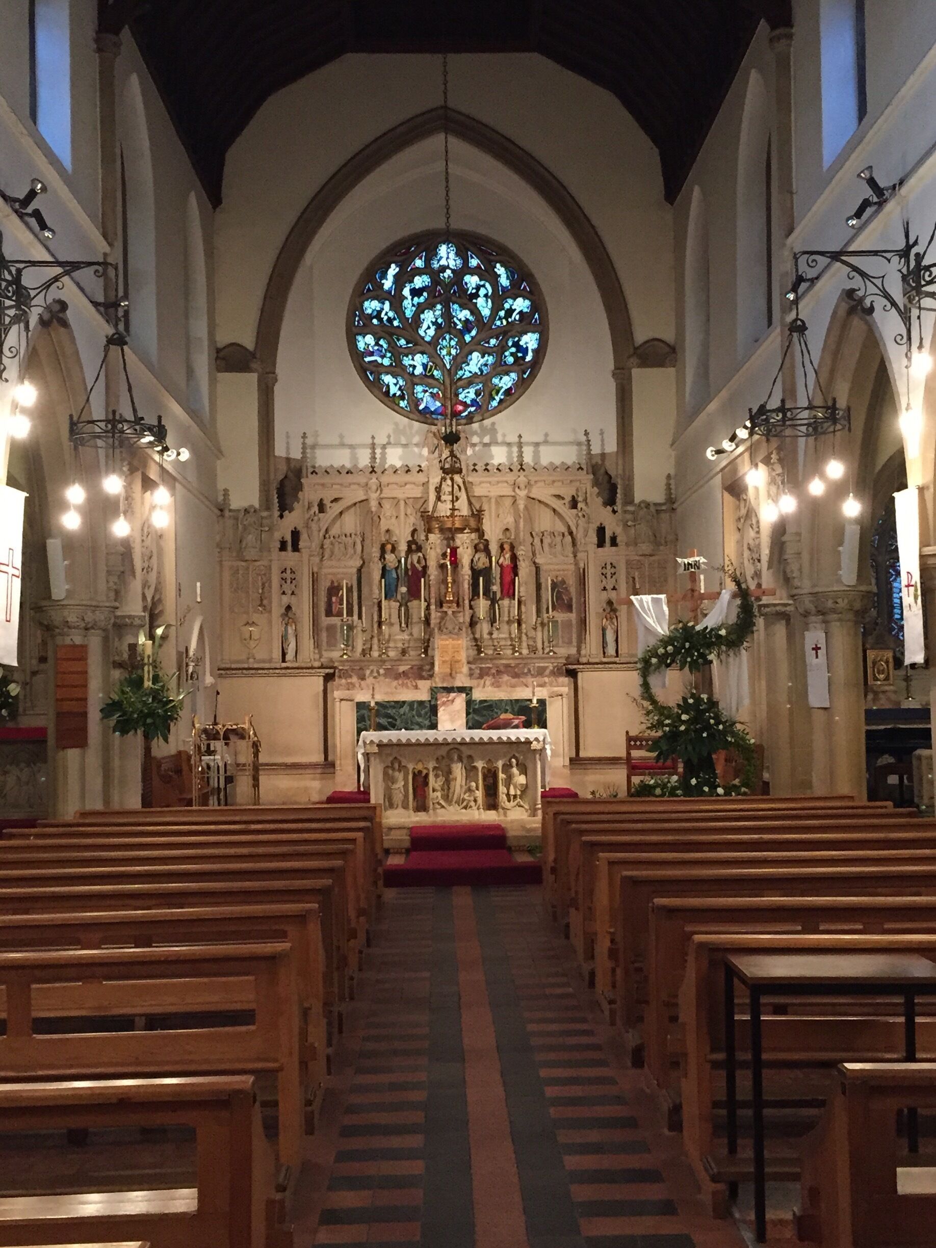 St Catherine Church was built in 1869'mainly for Irish Immigrants. 