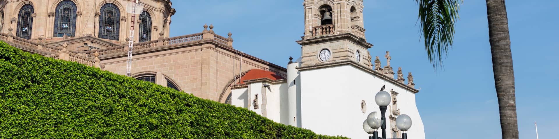 La Piedad Michoacan, Mexico - Junio 09, 2019: Santuario del señor de la piedad