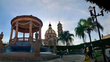 La plaza de la Piedad, Michoacán, México