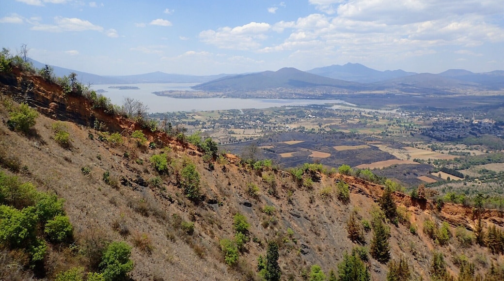 A small town in the state of Michoacán.
The town is very different from others in the region. There's a small hill where you have a beautiful view on the town and the lake.