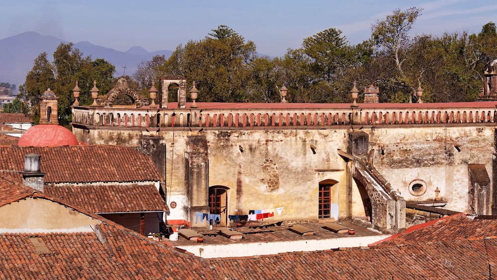 Church and Monastery of Saint Catherine of Siena, Patzcuaro, Michoacan, Mexico
