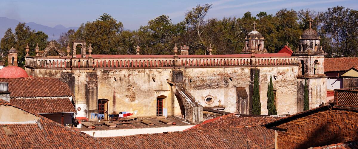 Church and Monastery of Saint Catherine of Siena, Patzcuaro, Michoacan, Mexico