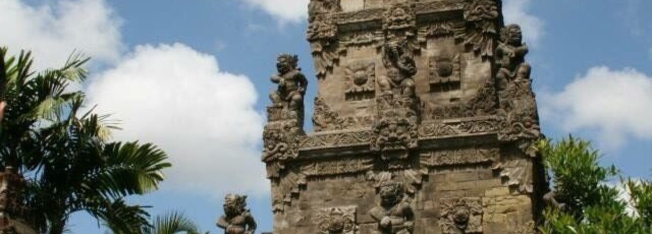 One of many beautiful temples in Bali.