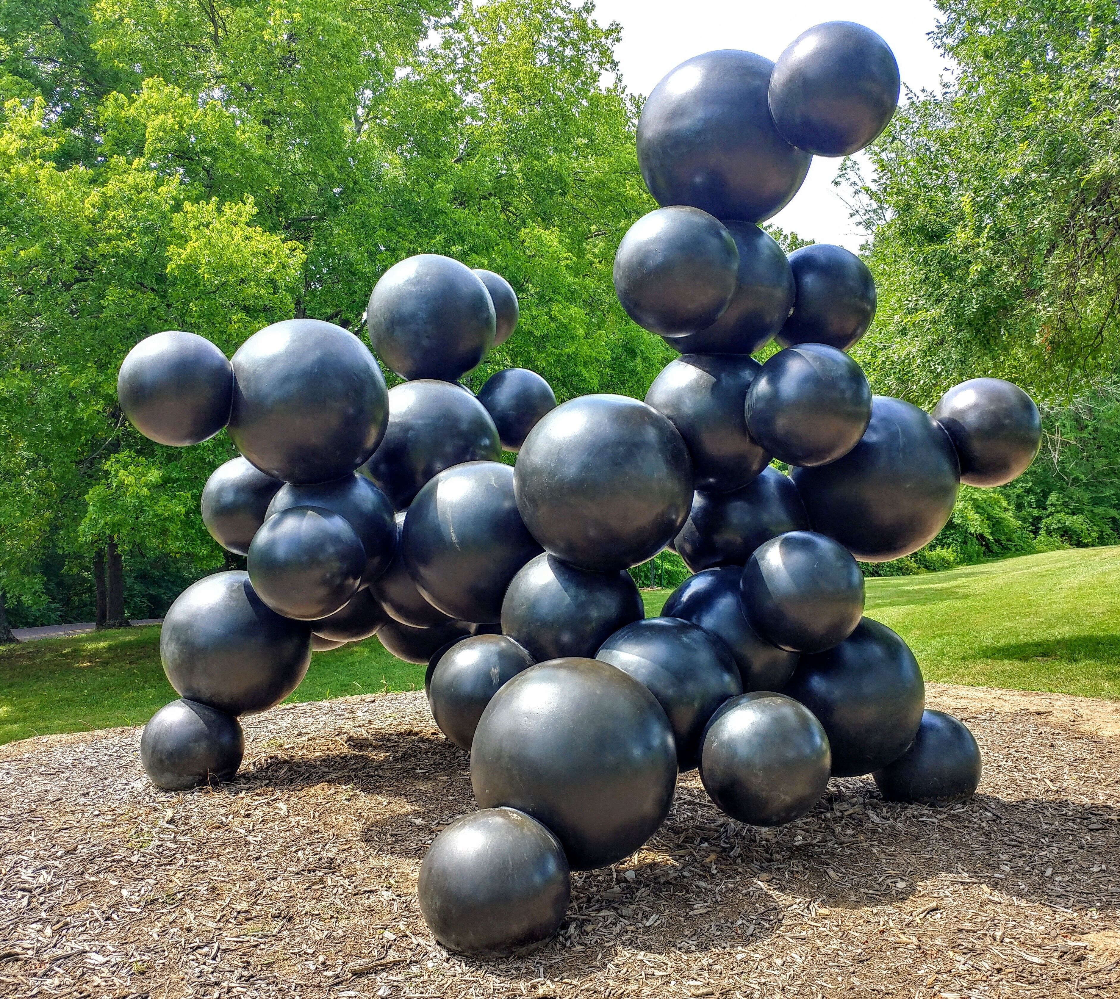 "Sugabus" - Robert Chambers

Laumeier Sculpture Park is a 105-acre open-air museum and sculpture park located in Sunset Hills, Missouri, near St. Louis and is maintained in partnership with St. Louis County Parks and Recreation Department. It houses over 60 outdoor sculptures and features a 1.4-mile walking trail.