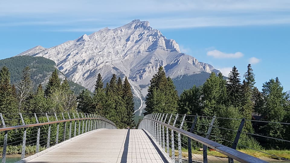 Such a stunning view. The beauty around Banff was breath taking