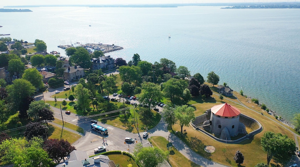 Aerial of Cornwall, Ontario, Canada