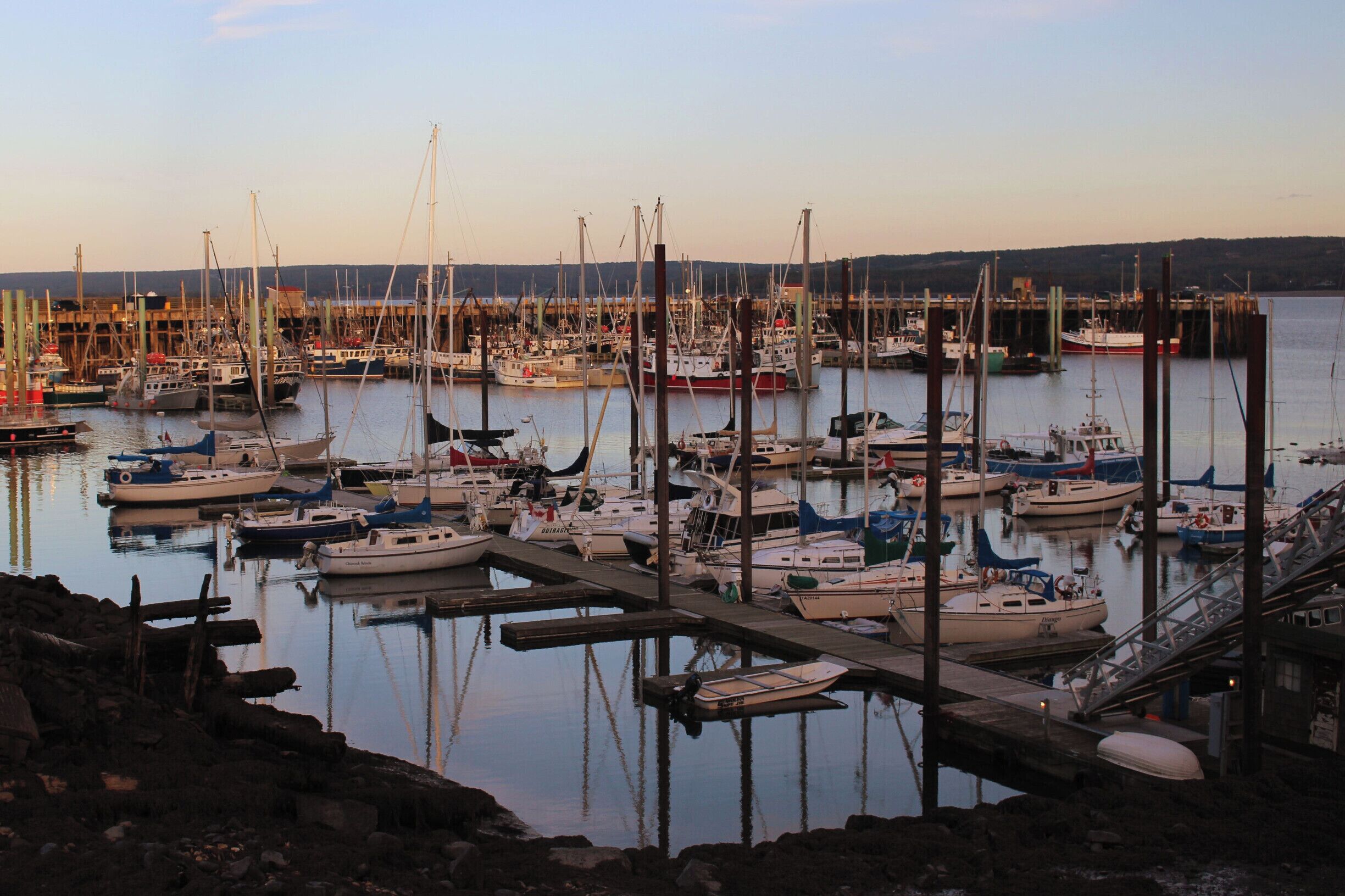 Digby is best known for whale watching, huge scallops, and delicious clams. The harbour is also photogenic.