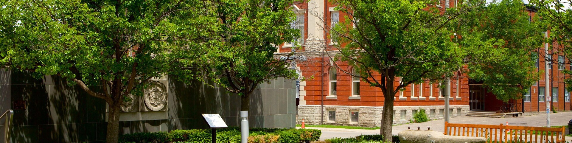 Kitchener which includes a garden