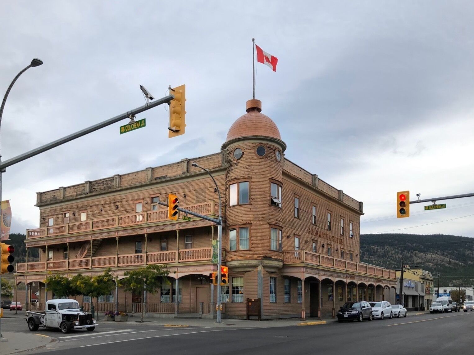 The Coldwater Hotel in Merritt, BC, opened in 1910, was a popular hotel and said to be one of the finest dollar-a-day hostelries in the interior of BC. (September 2019)
