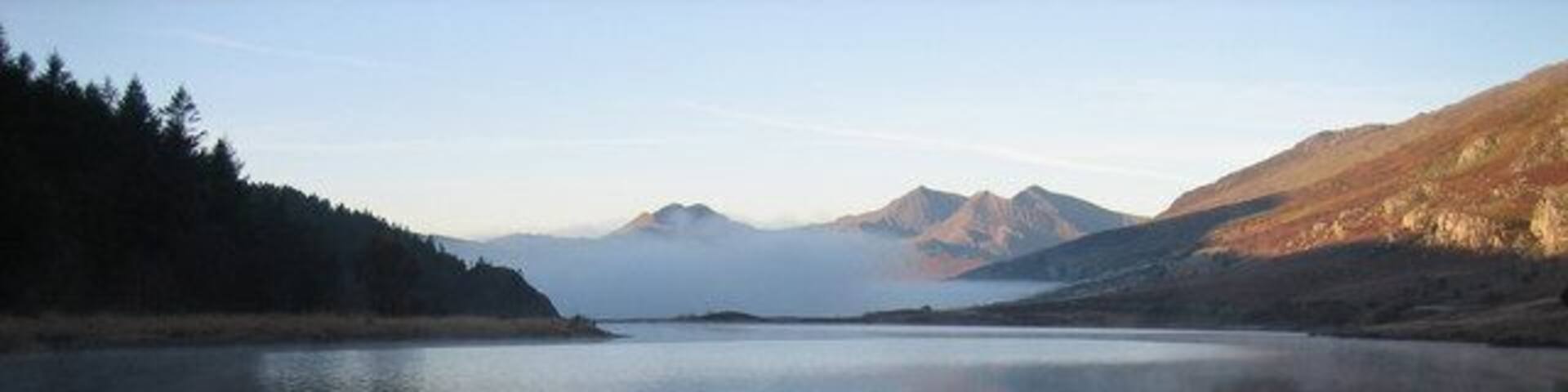 Llynnau Mymbyr and the Snowdon Group
