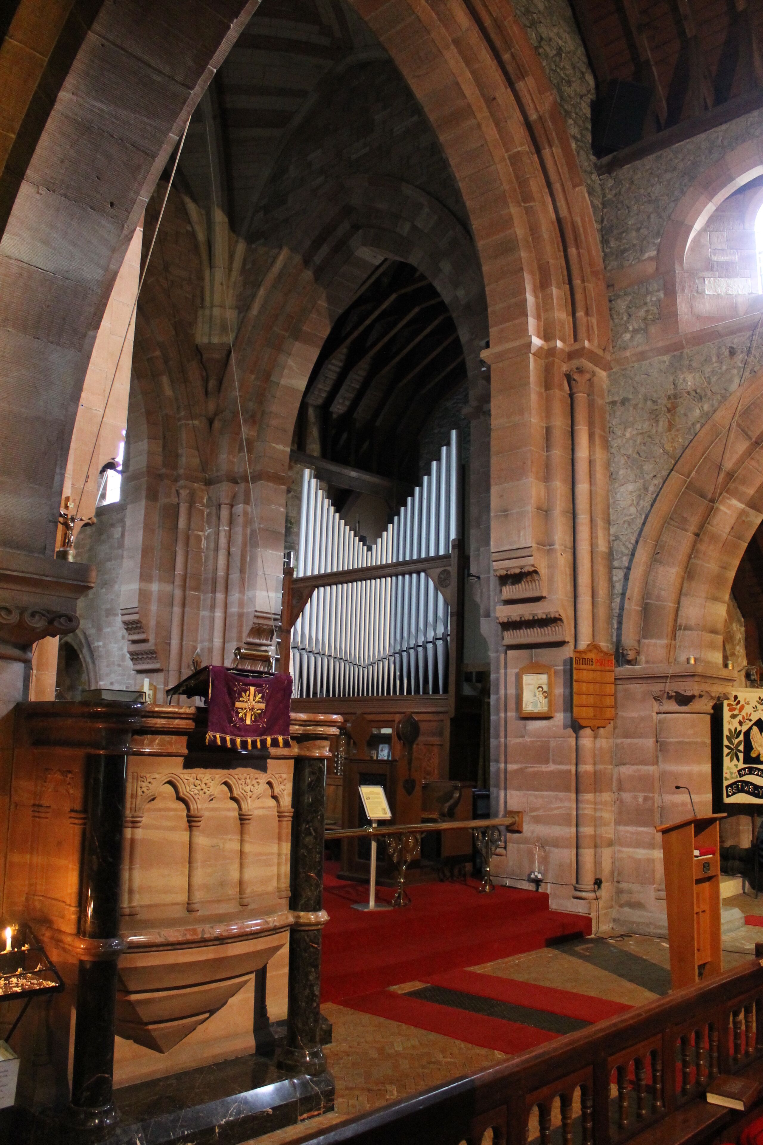 St Mary's Church, Betws-y-Coed, Gwynedd, North Wales.