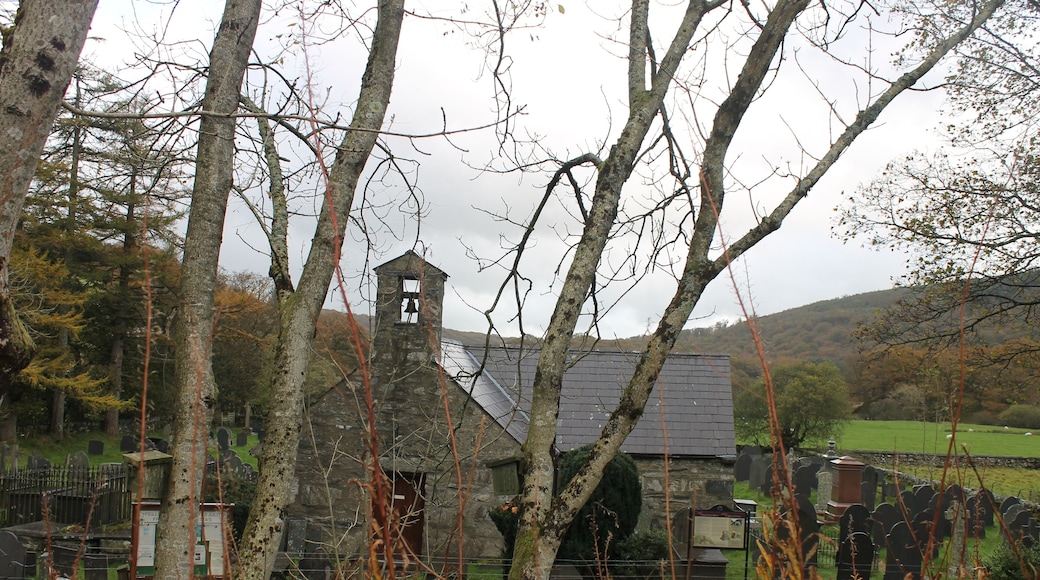 St Julitta's Church stands in the village of Capel Curig in the centre of the Snowdonia National Park. The name is only around a 100 years old. It is a grade 2* listed building and is the smallest of the churches of Snowdonia.