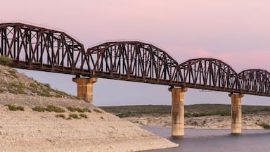 Governor's Landing Bridge in the Amistad National Recreation Area in Texas