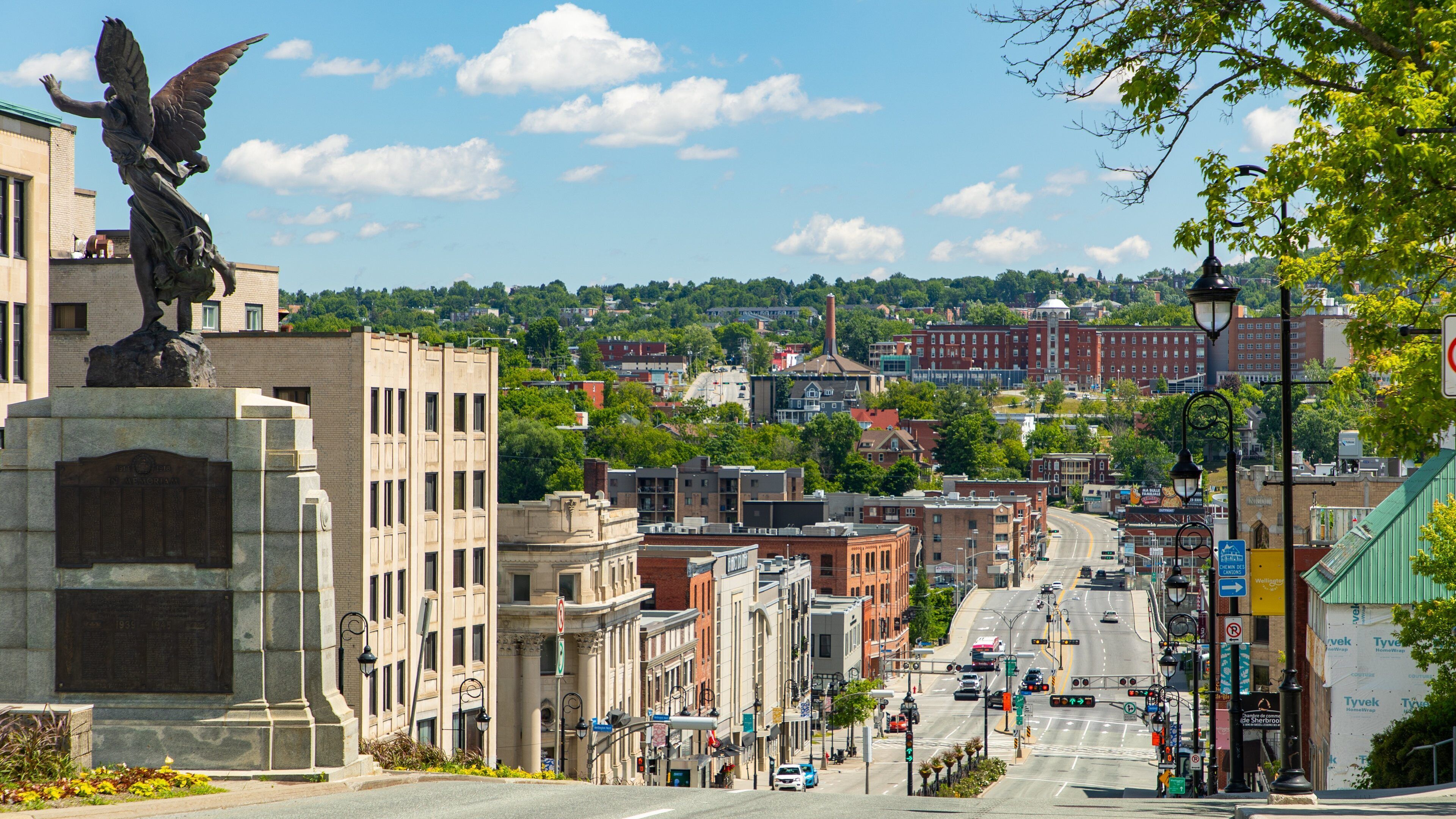 Sherbrooke which includes a city