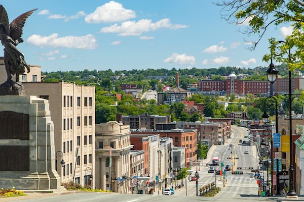 Sherbrooke which includes a city