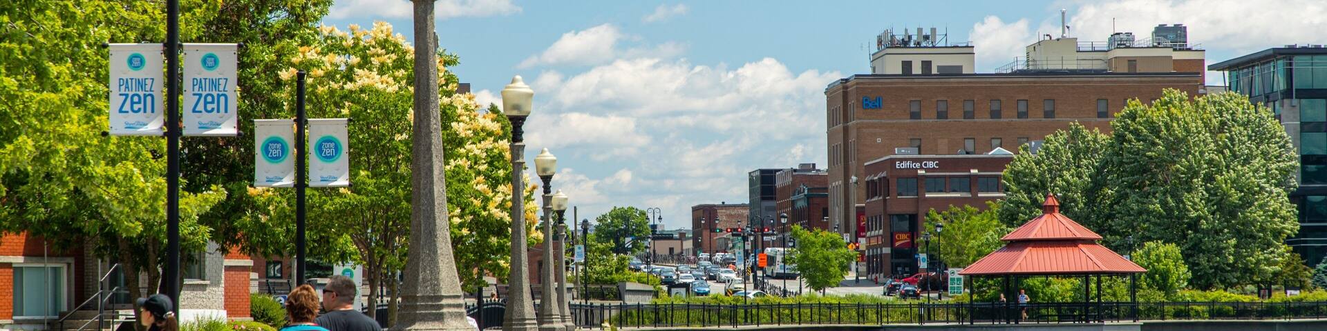 Sherbrooke which includes a bay or harbor