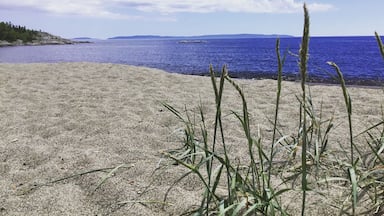 Beautiful beach on the shores of Lake Superior
