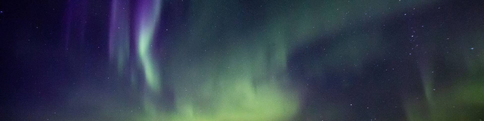 Aurora over Slave Lake Alberta 2019