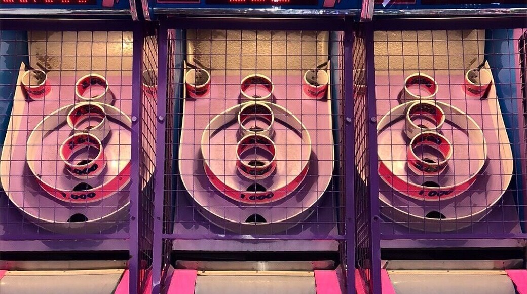 Skee-Ball machine on the boardwalk at Salisbury Beach, Salisbury MA #troveontuesday