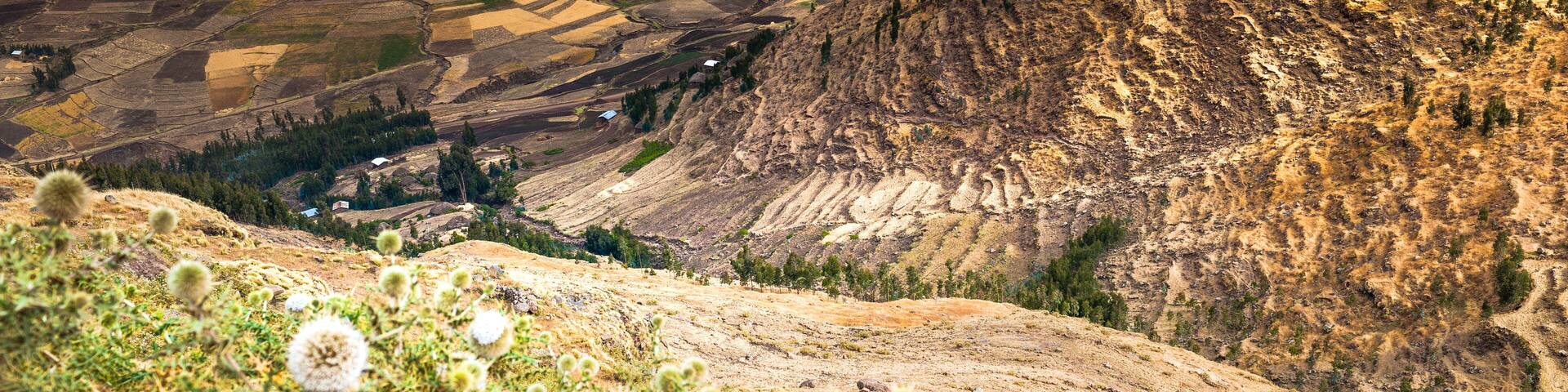 Landscape between Dessie and Lake Hayq