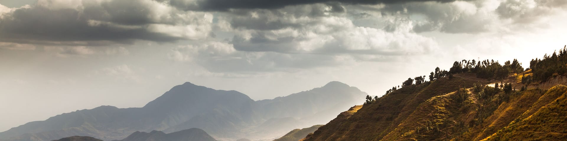 Landscape between Dessie and Lake Hayq