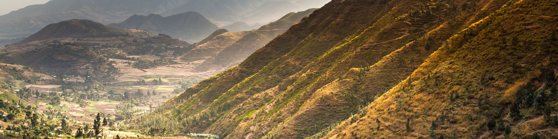 Landscape between Dessie and Lake Hayq