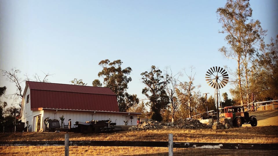 There's something about this scene that of which I cannot get enough. #ranchlife #ranch #windmill #barn #chevy #pomona #pomonavalley #losangelescounty #socal #california #californiasummer #californialife #californiasummer #travelbug #wayfarer #gadabout #nomadlife #wanderlust