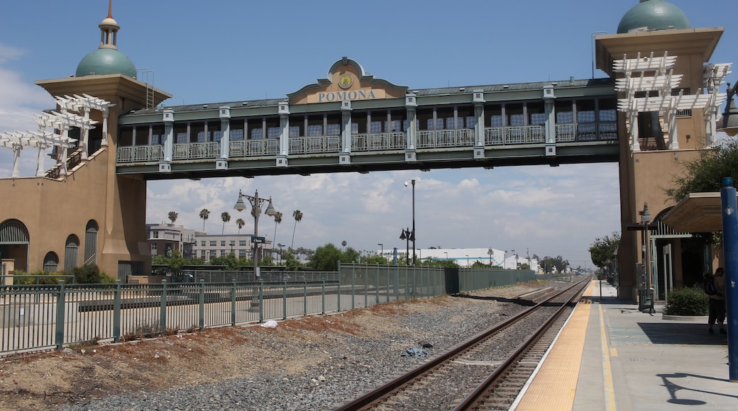 Train station in Pomona, California