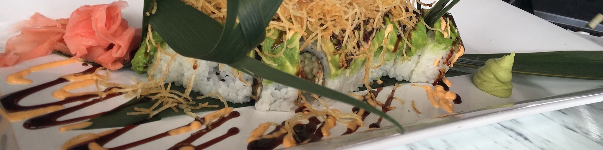 Good sushi and seafood, great staff. On the nautical mile!