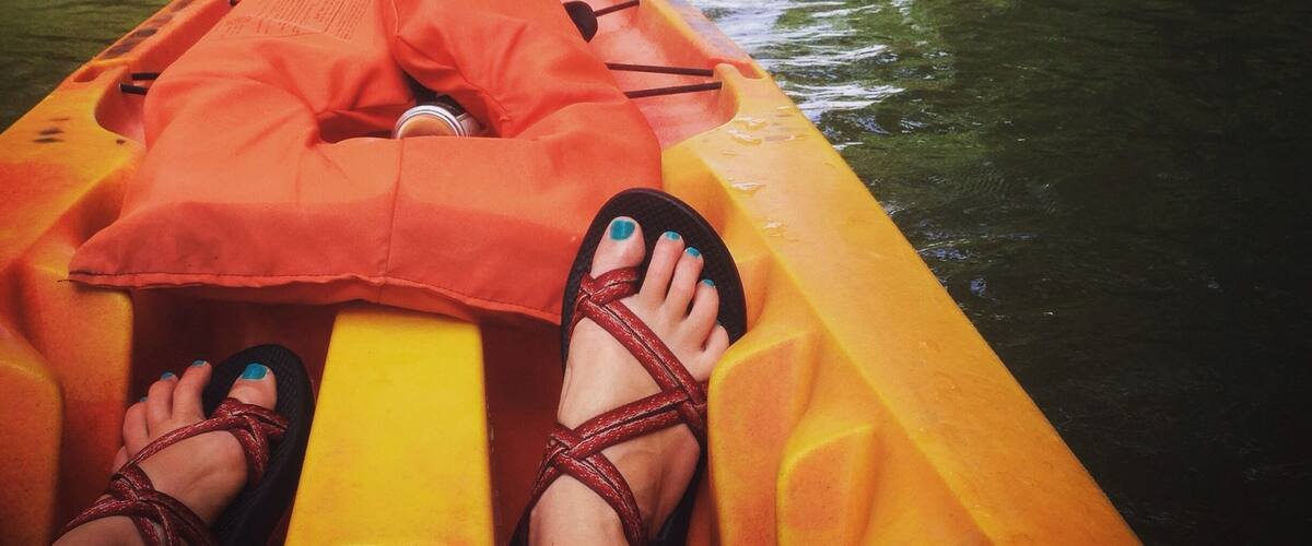 Floating on the beautiful Niangua River in Missouri. #waterlust photo challenge