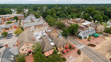 The historic colonial town of Williamsburg, Virginia, United States.