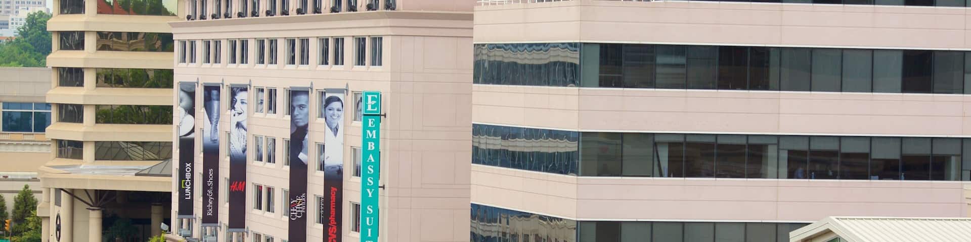 Friendship Heights which includes a city