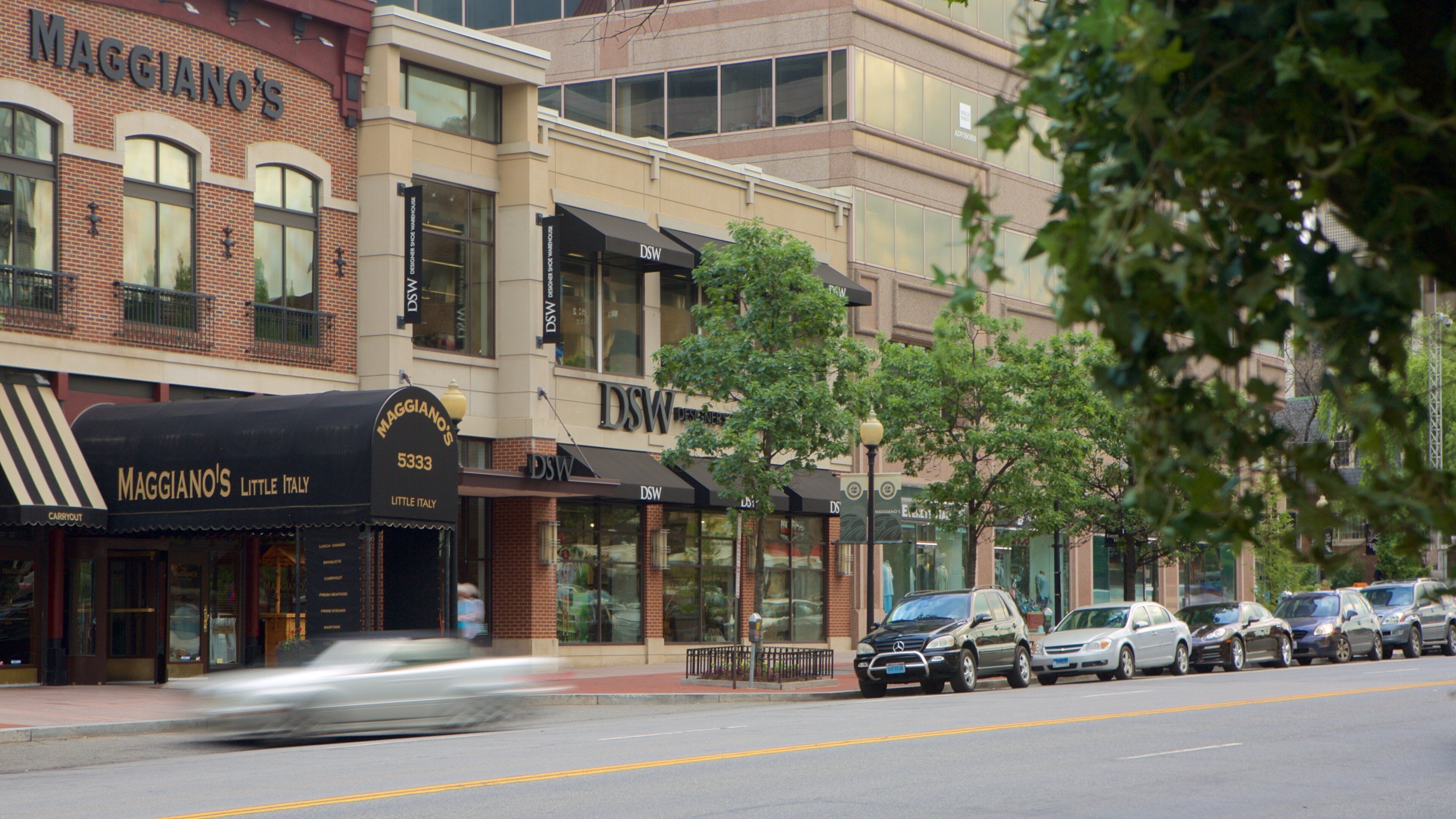 Friendship Heights which includes a city and street scenes