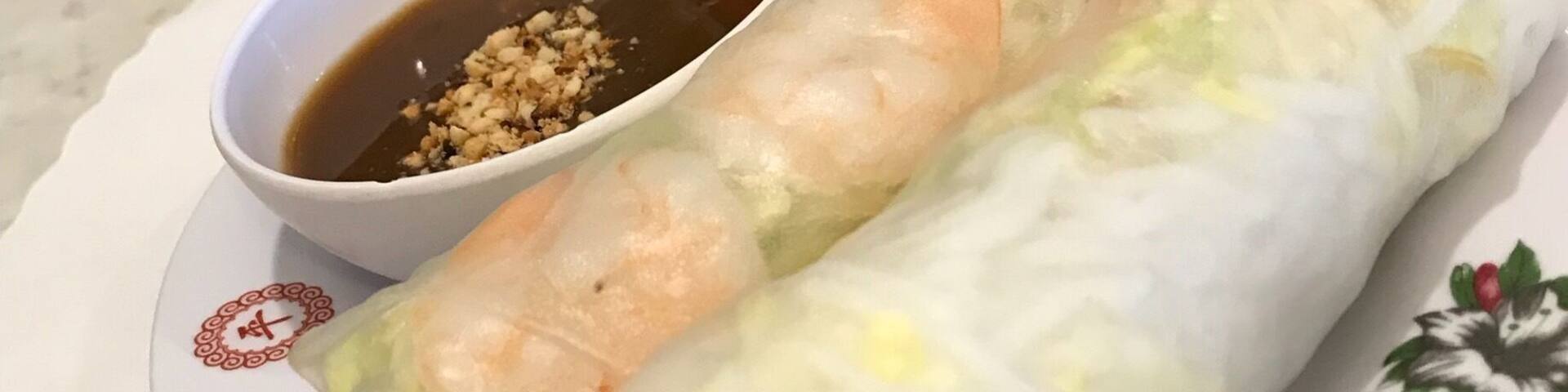 It’s the simple things that make a great dinner. Perfect spring rolls and cold beer are a great start!