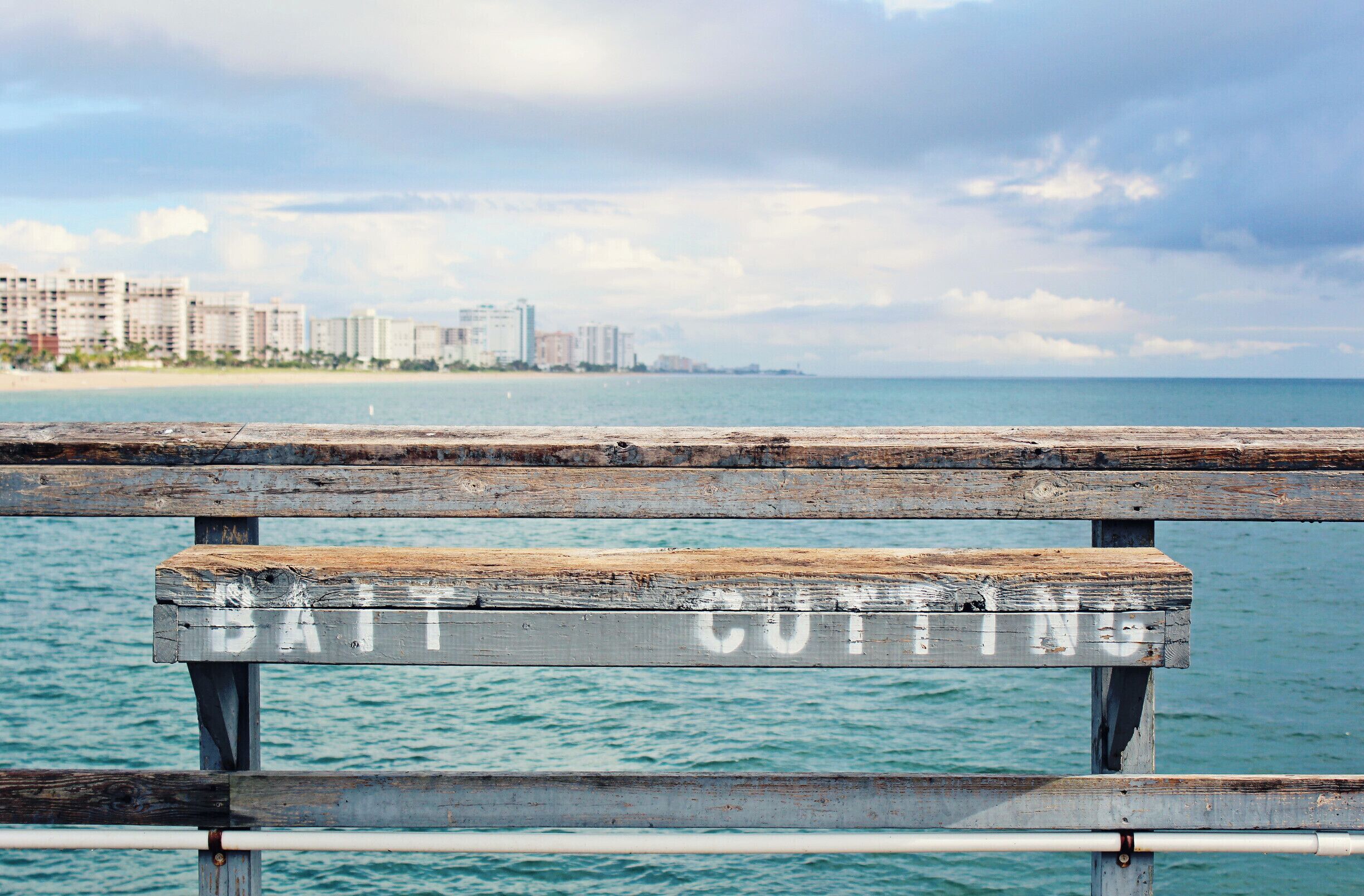 at the end of the pier looking north, the pier is a hot spot for fishermen, it is 876 feet long and is the longest pier in South Florida.

#perspectives

#endlesssummer