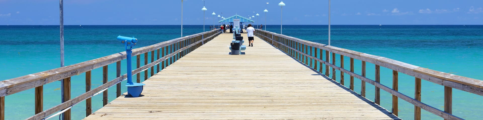Pier at Lauderdale by the Sea, Florida, USA