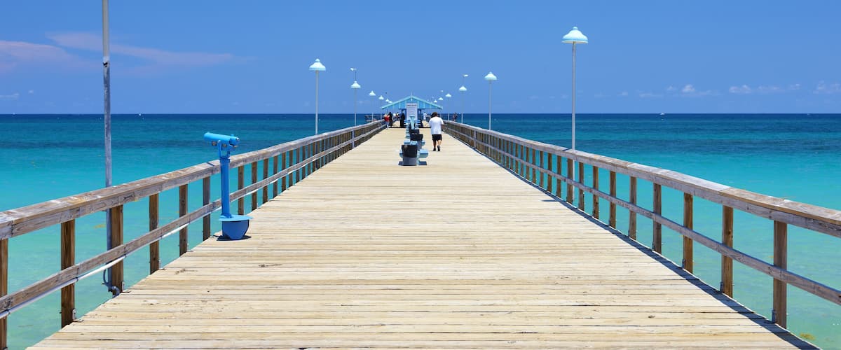 Pier at Lauderdale by the Sea, Florida, USA