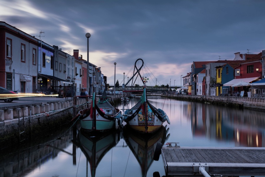 Sunset in Aveiro