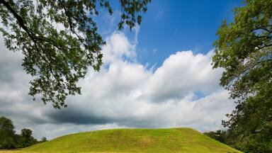 Emerald Mound, Natchez Trace Parkway, Tennessee and Mississippi, USA, Mississippi