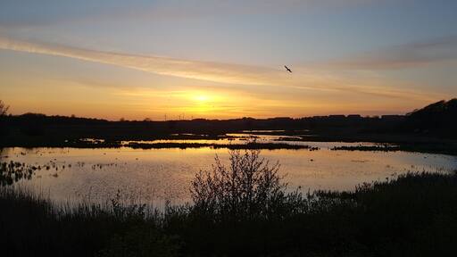 Sunset in Skive Denmark