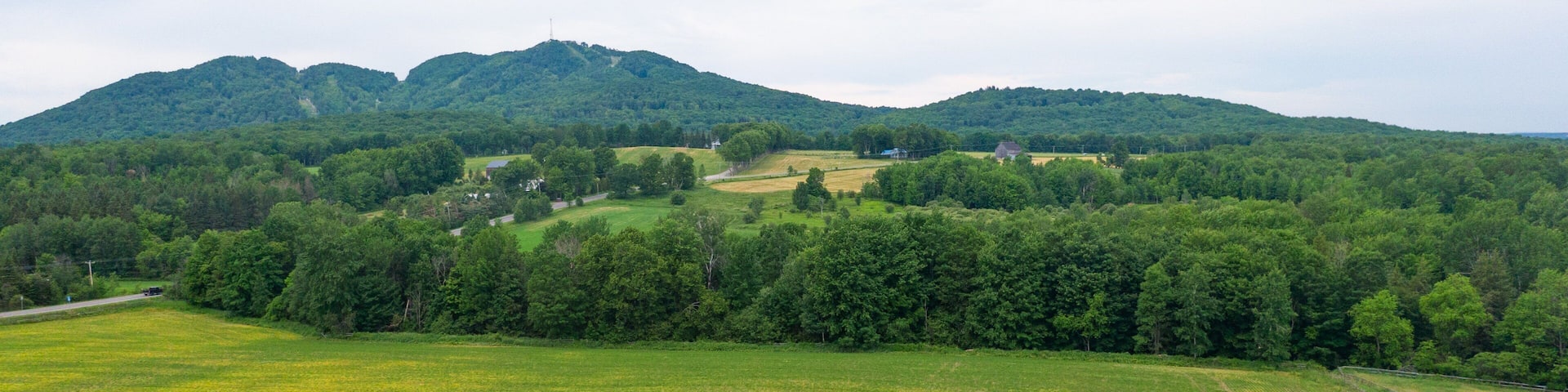 Bromont featuring farmland, landscape views and tranquil scenes