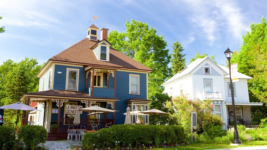 Bromont which includes a house and a small town or village