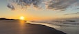 Ocean Isle beach sunrise view