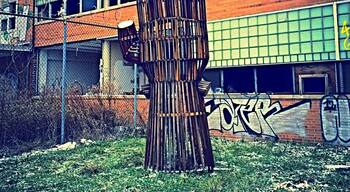 High Five!! Saw on the walk from tailgating