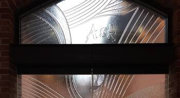 Spiritual place to remember the life Father Solanus Casey. The entry doors are etched with the words “Ask” “Seek” “Knock”