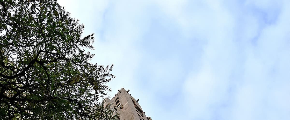 Thirty story building built in the Art Deco style of the 1920's.