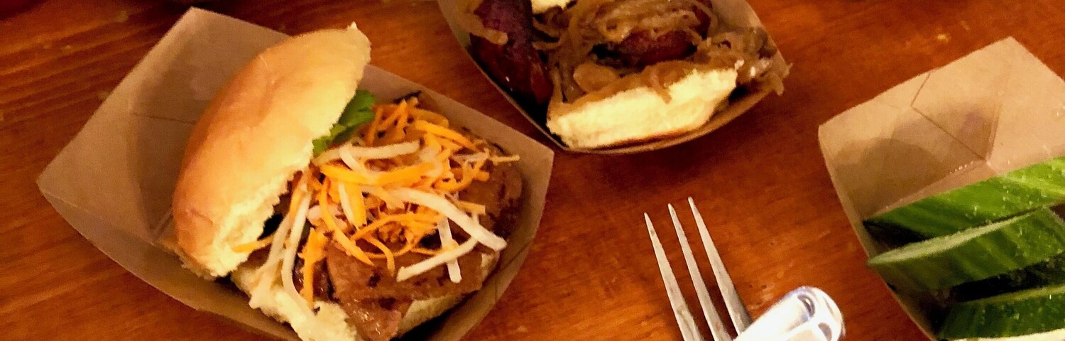 If you happen to be in Detroit Michigan, be sure to stop in and have a slider at the Green Dot Stables. Unbelievable selection and they are all wonderful.