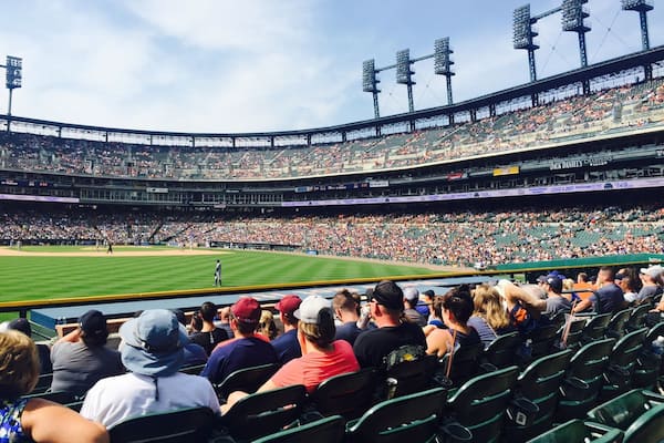 Pavilion - Baseball match
"Detroit Tigers
-VS-
LA Dodgers"